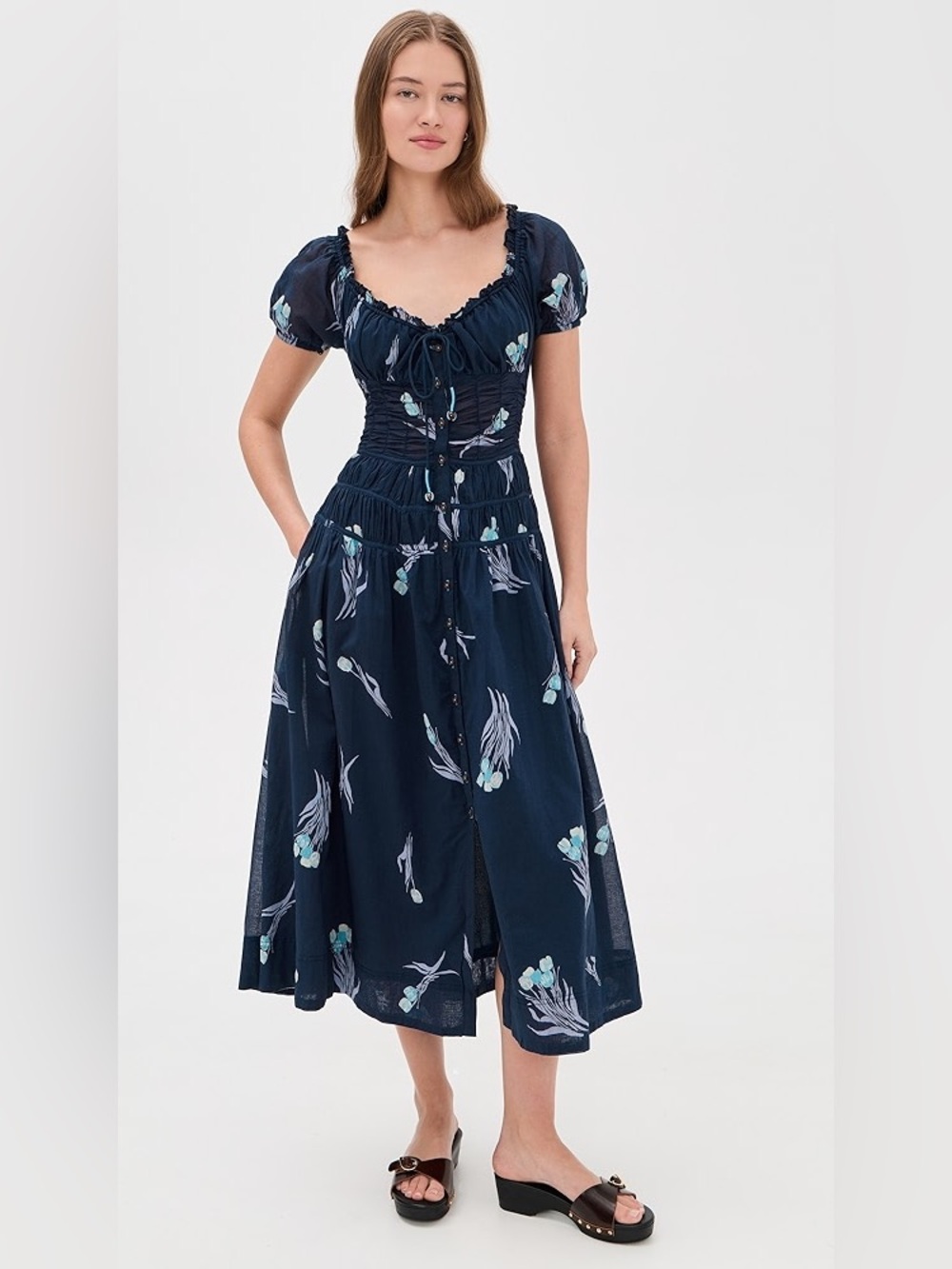 Free people • complete me midi dress PTP 14-19”